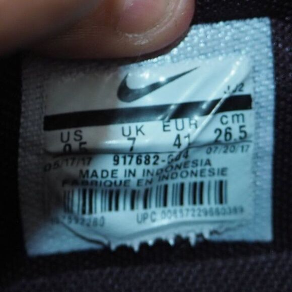 Nike Dualtone Racer Performance Running Shoes 'Port Wine' 917682-604 Women's 9.5 - Picture 10 of 11